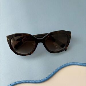 Prada Brown Tortoise Sunglasses